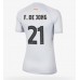 Cheap Barcelona Frenkie de Jong #21 Third Football Shirt Women 2022-23 Short Sleeve